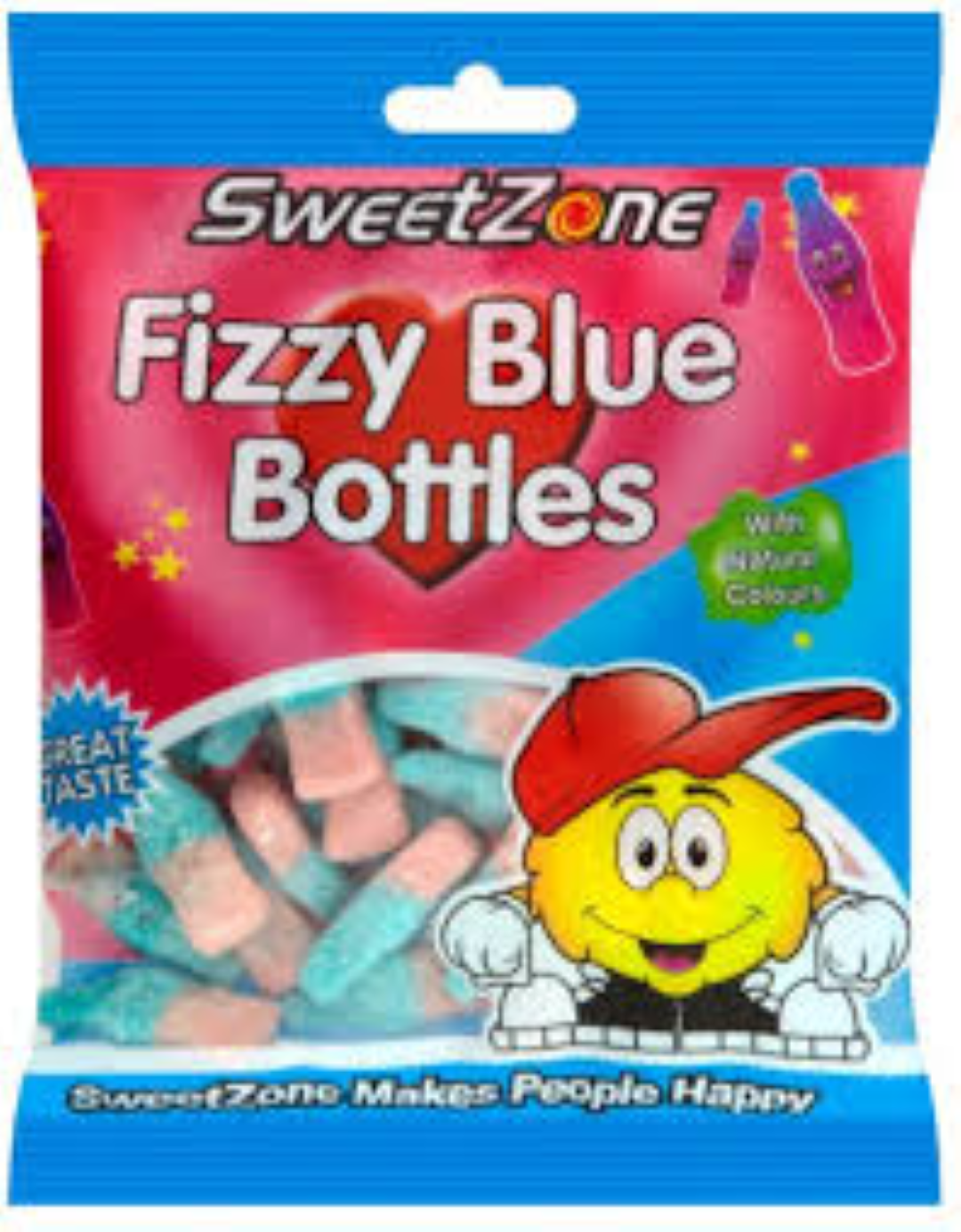 SWEETZONE FIZZY BLUE BOTTLE 90G